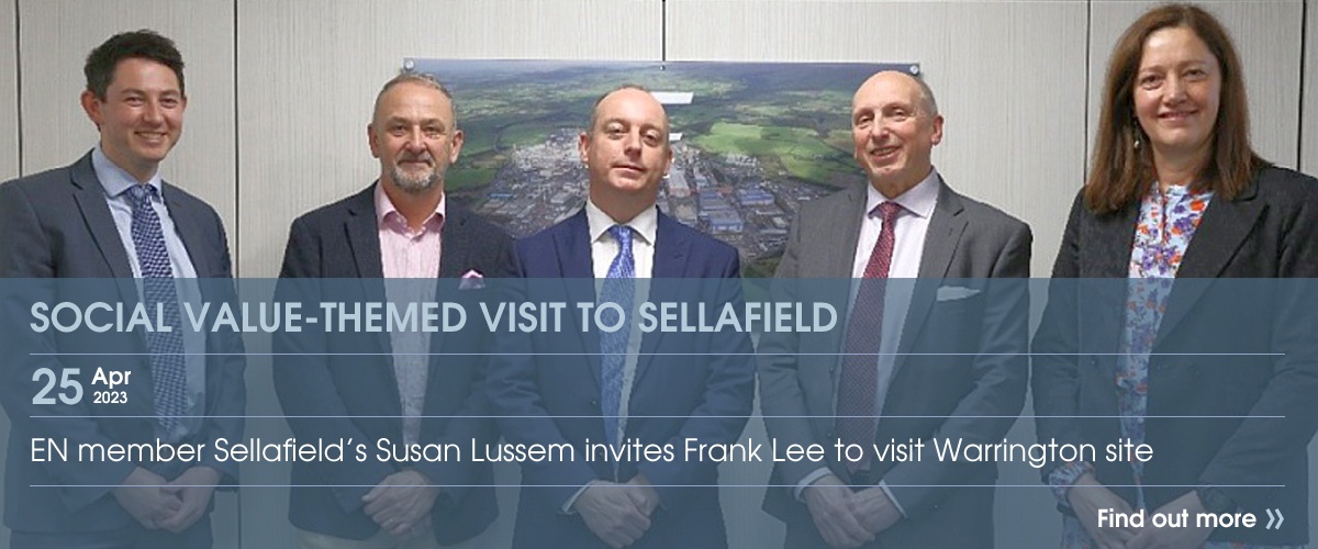 Frank Lee's visit to Sellafield